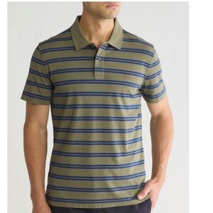 Rodd & Gunn Green and Blue Polo Shirt Tailored Fit